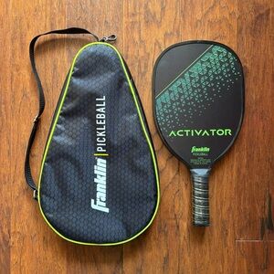 Franklin Activator Pickleball Paddle with Carry Case - Black & Green